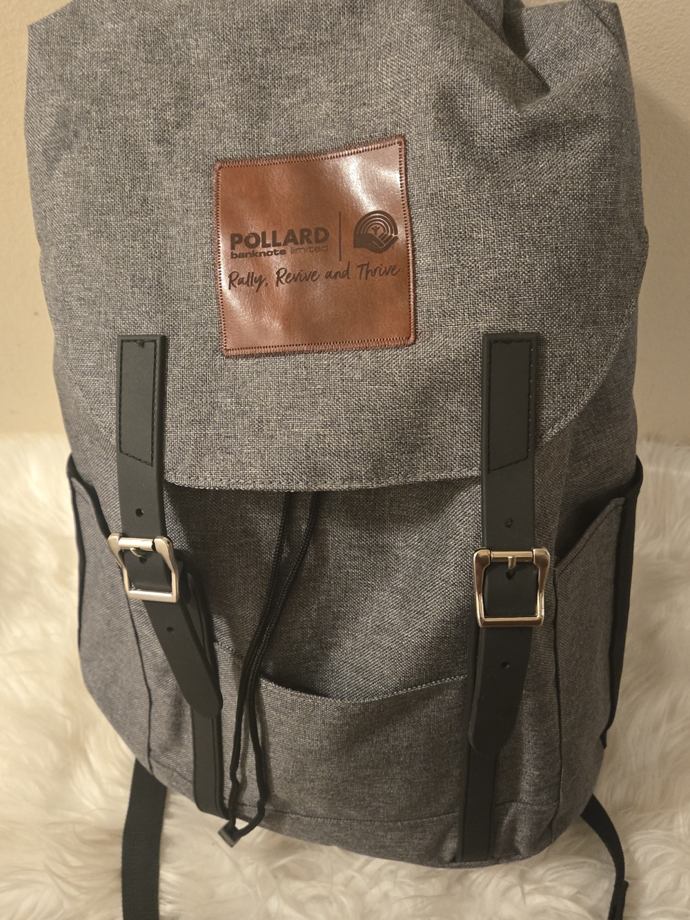 Ashbury By Spector & Co Pollard Banknote Limited Gra Canvas Backpack